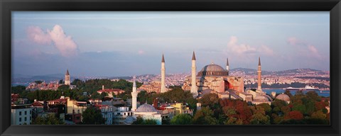 Framed Turkey, Istanbul, Hagia Sofia Print