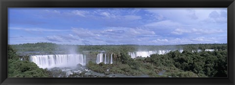 Framed Iguazu Falls Iguazu National Park Brazil Print