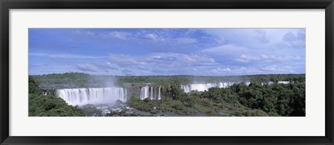 Framed Iguazu Falls Iguazu National Park Brazil Print