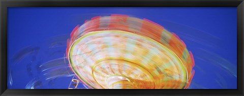 Framed Amusement Park Stuttgart Germany Print