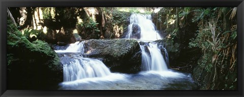 Framed Waterfalls Hilo HI Print