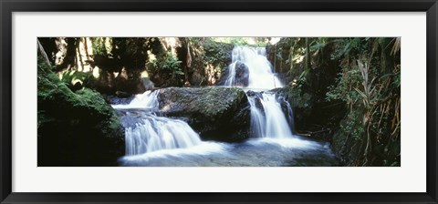 Framed Waterfalls Hilo HI Print