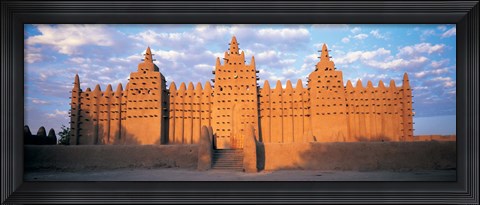 Framed Great Mosque Of Djenne, Mali, Africa Print