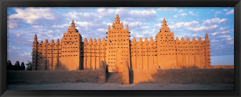 Framed Great Mosque Of Djenne, Mali, Africa Print