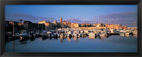 Framed Alghero Sardinia Italy Print