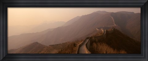 Framed Great Wall Of China, Mutianyu, China Print