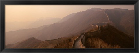 Framed Great Wall Of China, Mutianyu, China Print