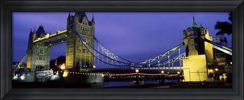 Framed Tower Bridge, London, United Kingdom Print