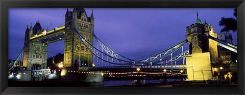 Framed Tower Bridge, London, United Kingdom Print