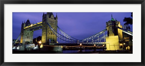 Framed Tower Bridge, London, United Kingdom Print