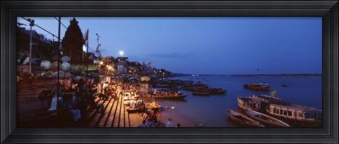Framed Varanasi, India Print