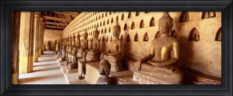 Framed Vat Si Saket, Vientiane, Laos Print