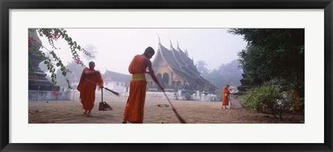 Framed Vat Xieng Thong, Luang Prabang, Laos Print