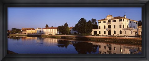 Framed Grenta Mira Canal, Venice, Italy Print
