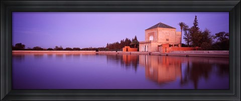Framed Menara, Marrakech, Morocco Print