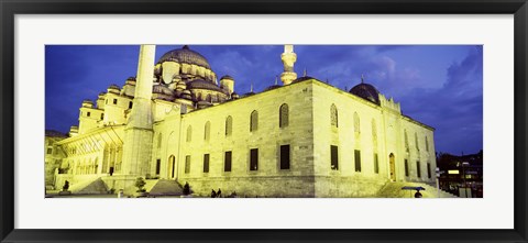 Framed Yeni Mosque, Istanbul, Turkey Print