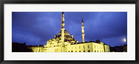 Framed Minarets,Yeni Mosque, Istanbul, Turkey Print