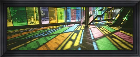 Framed Convention Center, Quebec, Canada Print