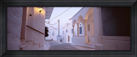 Framed Andros, Greece Print