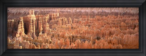 Framed Aerial View Of The Grand Canyon, Bryce Canyon National Park, Utah, USA Print