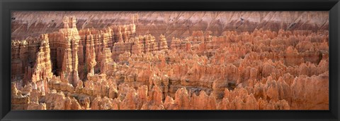 Framed Aerial View Of The Grand Canyon, Bryce Canyon National Park, Utah, USA Print