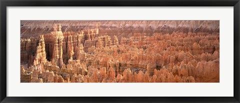 Framed Aerial View Of The Grand Canyon, Bryce Canyon National Park, Utah, USA Print
