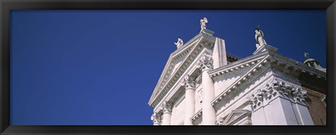 Framed Architectual detail on a building, Venice, Italy Print