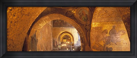 Framed Interior of San Marcos Cathedral, Venice, Italy Print