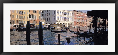 Framed Waterfront View in Venice Italy Print