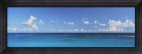 Framed Clouds over the ocean, Atlantic Ocean, Bermuda Print