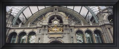 Framed Low angle view of a building, Antwerp, Belgium Print