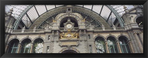 Framed Low angle view of a building, Antwerp, Belgium Print