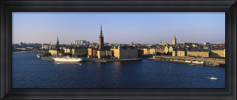 Framed Stockholm skyline, Sweden Print
