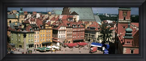 Framed Warsaw, Poland Print