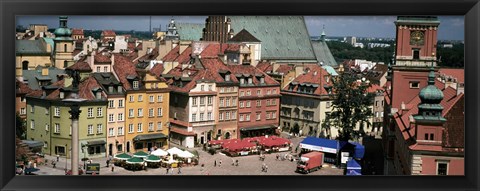 Framed Warsaw, Poland Print