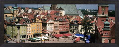 Framed Warsaw, Poland Print