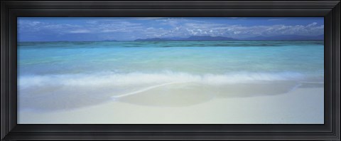 Framed Clouds over an ocean, Great Barrier Reef, Queensland, Australia Print