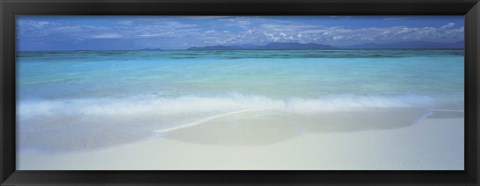 Framed Clouds over an ocean, Great Barrier Reef, Queensland, Australia Print