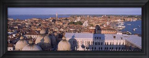 Framed High Angle View of Venice, Italy Print