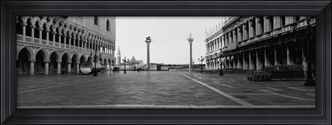 Framed Buildings In A City, Venice, Italy Print