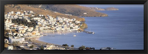 Framed Batsi, Andros Island, Cyclades Islands, Greece Print