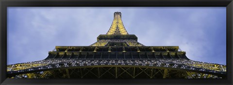 Framed Low Angle View Of The Eiffel Tower, Paris, France Print