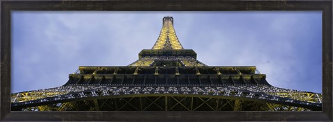 Framed Low Angle View Of The Eiffel Tower, Paris, France Print