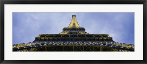 Framed Low Angle View Of The Eiffel Tower, Paris, France Print