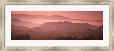 Framed High angle view of a forest, St. Peter, Black Forest, Germany Print