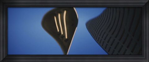 Framed Low Angle View Of A Concert Hall, Freiburg, Germany Print
