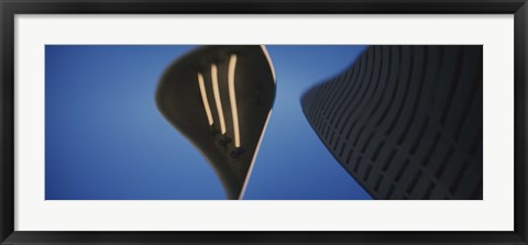 Framed Low Angle View Of A Concert Hall, Freiburg, Germany Print