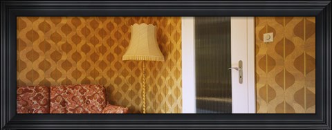 Framed Floor Lamp In A Room, Germany Print