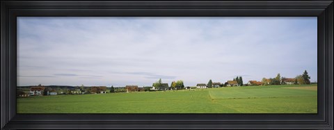 Framed Houses on a landscape, Germany Print