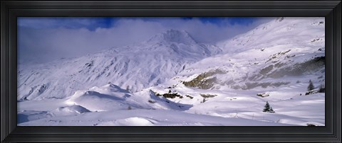 Framed Simplon pass, Switzerland Print